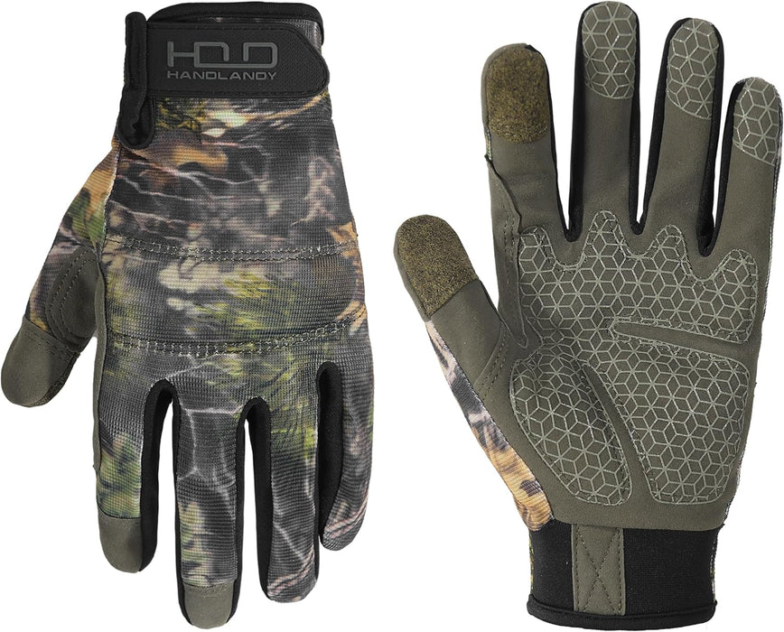 Work Gloves for Men & Women, Utility Mechanic Working Gloves Touch Screen, Flexible Yard Work Gloves