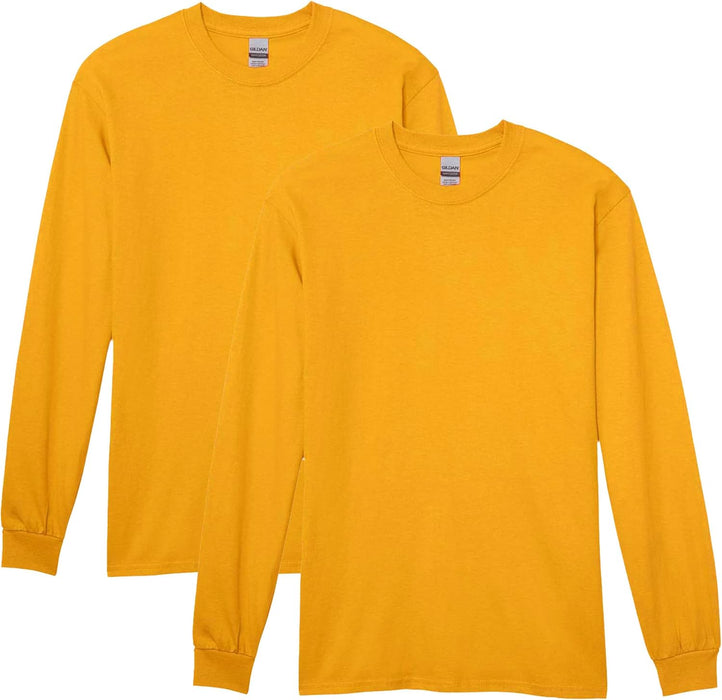 Adult Heavy Cotton Long Sleeve T-Shirt, Style G5400, 2-Pack