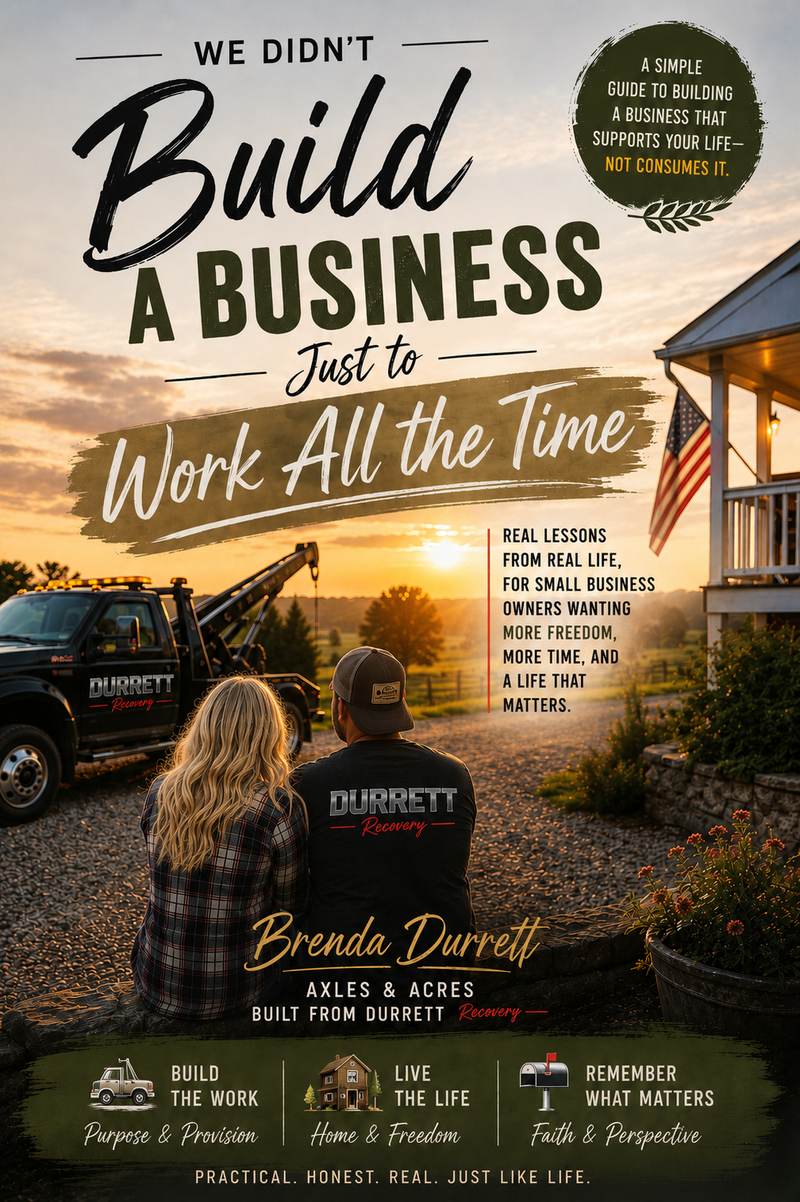 We Didn't Build A Business Just To Work All The Time
