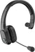 Trucker Bluetooth Headset V5.0, Wireless Headset with Noise Canceling&Mute Microphone for Cell Phones, on Ear Bluetooth Headphone for Computer, Zoom Meetings, Skype, Home Office
