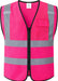 Hi Vis Reflective Safety Vest for Men Women with Chest Pocket Mesh High Visibility Class 2 Construction Vest,Meets ANSI/ISEA Standard(Kz179-Yellow-L)