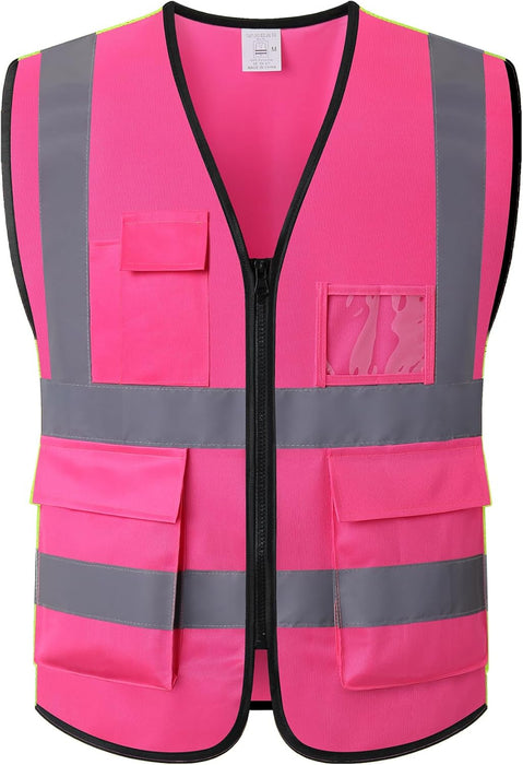 Reflective Safety Vest for Men Women Construction Vest Meet ANSI/ISEA Standard