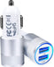 Car Charger, [2Pack/3.4A] Fast Charge Dual Port USB Cargador Carro Lighter Adapter for Iphone 15 14 13 12 11 Pro Max X XR XS 17 plus 16, Ipad, Samsung Galaxy S23 S22 S21 S25 plus S7 J7 S10E S9 Note 8