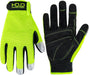 Work Gloves for Men & Women, Utility Mechanic Working Gloves Touch Screen, Flexible Yard Work Gloves