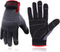 Work Gloves for Men & Women, Utility Mechanic Working Gloves Touch Screen, Flexible Yard Work Gloves