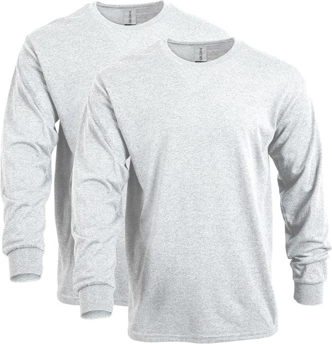 Adult Heavy Cotton Long Sleeve T-Shirt, Style G5400, 2-Pack