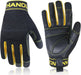 Work Gloves for Men & Women, Utility Mechanic Working Gloves Touch Screen, Flexible Yard Work Gloves