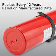 Fire Extinguisher for Home, 1-A:10-B:C, Dry Chemical Extinguisher, Red, Mounting Bracket Included, 2 Pack