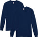 Adult Heavy Cotton Long Sleeve T-Shirt, Style G5400, 2-Pack