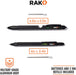 Multitool Pen - Multi-Tool Pens, LED Light, Flathead, Phillips Screwdrivers, Level, Ruler, Bottle Opener, and Stylus. Cool Gadgets Gifts for Men, Dad, EDC Pen Tool, Gift-Ready Box, Pack of 2