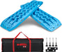 New Recovery Traction Tracks Sand Mud Snow Track Tire Ladder 4WD (Red,3Gen)