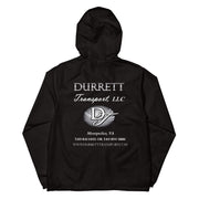 Unisex lightweight zip up windbreaker - Durrett Garage