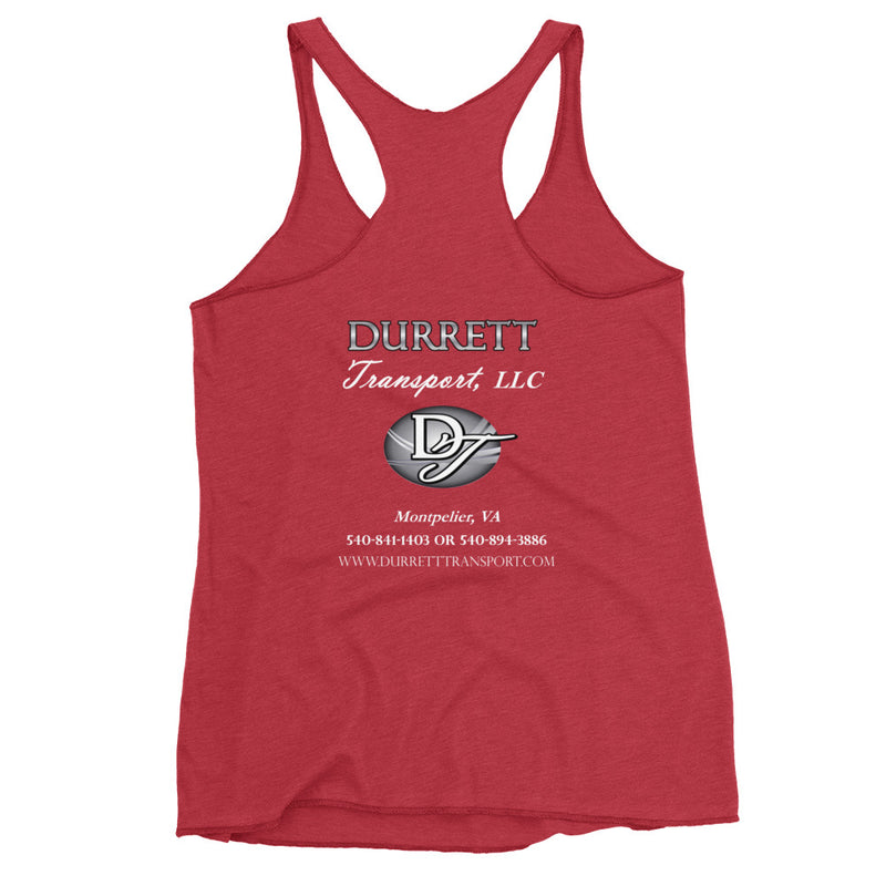 Women's Racerback Tank - Durrett Garage