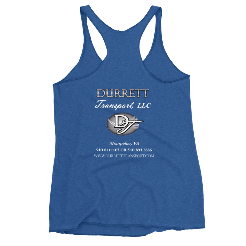 Women's Racerback Tank - Durrett Garage
