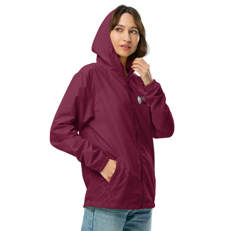 Unisex lightweight zip up windbreaker - Durrett Garage