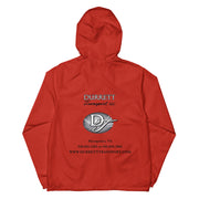 Unisex lightweight zip up windbreaker - Durrett Garage