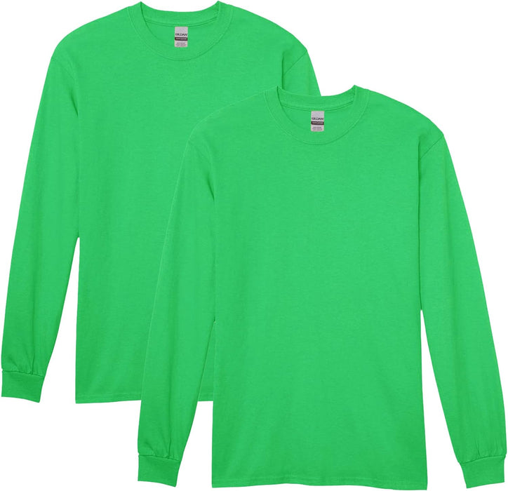 Adult Heavy Cotton Long Sleeve T-Shirt, Style G5400, 2-Pack