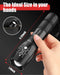 LED Flashlight 2 Pack, Bright Tactical Torch High Lumens with 5 Modes, Waterproof Zoomable Flash Light, Christmas Stocking Stuffers Gifts for Men, Hunting Camping Essentials Gear
