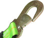 (4 Pack) High Viz Green 2" X 8 FT Wheel Lift Straps for Tow Dolly/Wheel Lift Truck Wrecker Car Hauler
