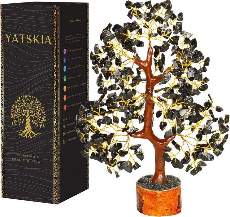 7 Chakra Tree of Life, Crystals and Healing Stones, Birthday Gifts for Women - Crystal Tree for Positive Energy, Home Office Decor, Spiritual Gifts for Women