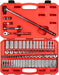 3/8 Inch Drive 6-Point Socket and Ratchet Set, 73-Piece (1/4-1 In., 6-24 Mm) | SKT15311