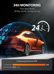 G840S 12" 4K Mirror Dash Cam Backup Camera, 2160P Full HD Smart Rearview Mirror for Cars & Trucks, Front and Rear View Dual Cameras, Night Vision, Parking Assistance, Free 32GB Card & GPS