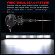 36 Inch 234W LED Light Bar off Road Combo Beam 78X3W Work for Trucks SUV ATV 4X4 4Wd Driving Headlight