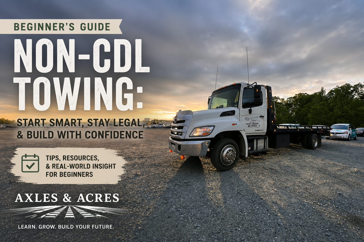 How to Start a Non-CDL Towing Business