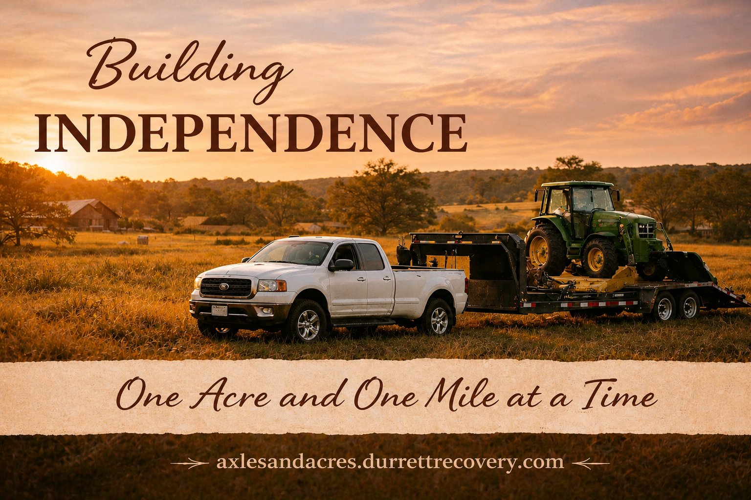 Building Independence – One Acre and One Mile at a Time
