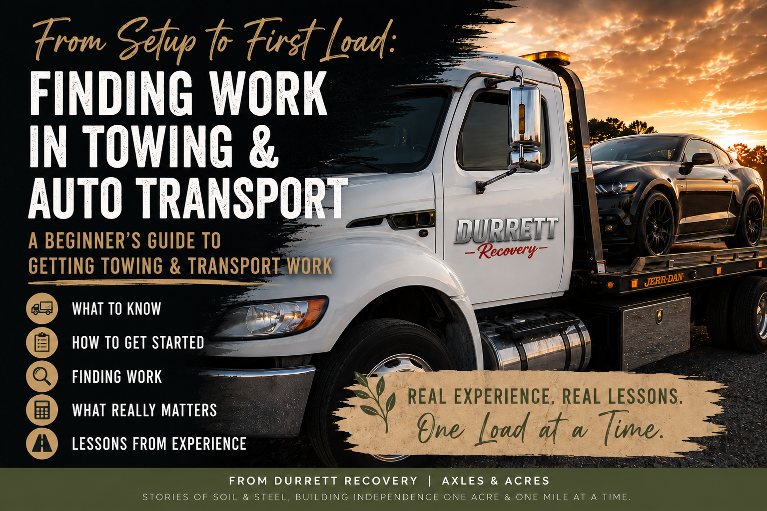 How to Find Work in Towing & Auto Transport