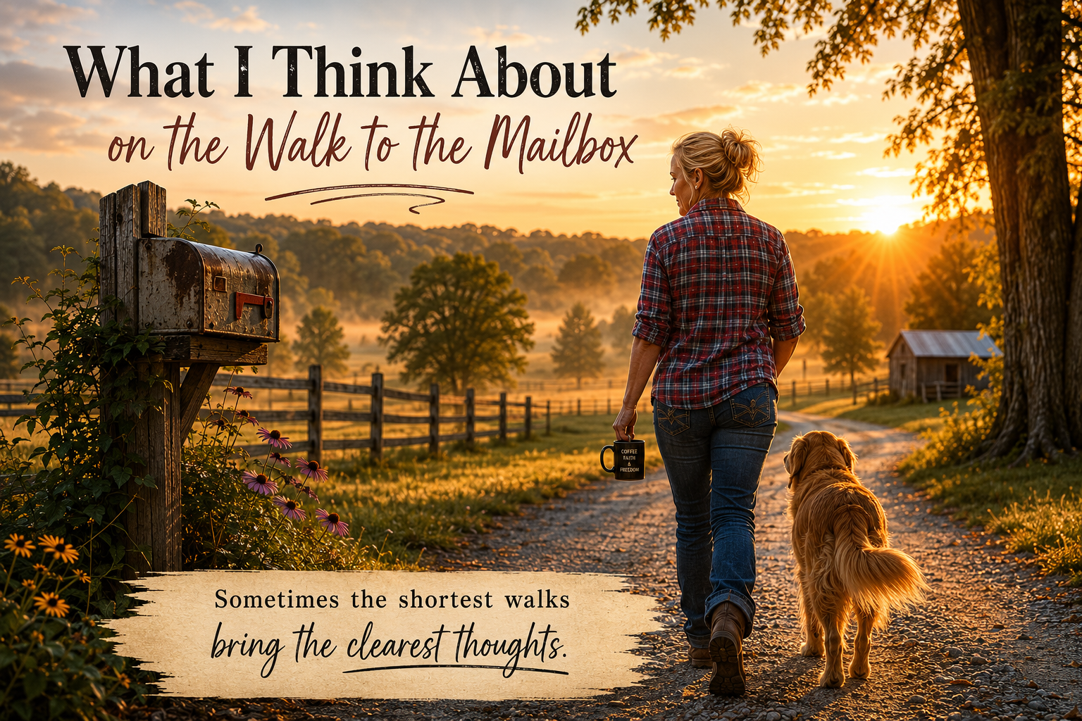 Why the Walk to the Mailbox Became Part of My Daily Reset
